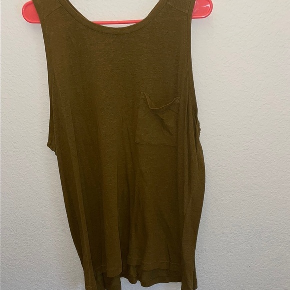 Old Navy Women's Sleeveless Brown/GreenTop - Picture 1 of 3